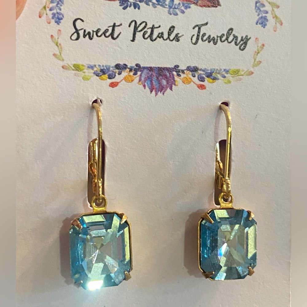 Vintage Swarovski crystal earrings